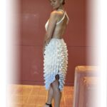 Kjolen "Snø" på modell